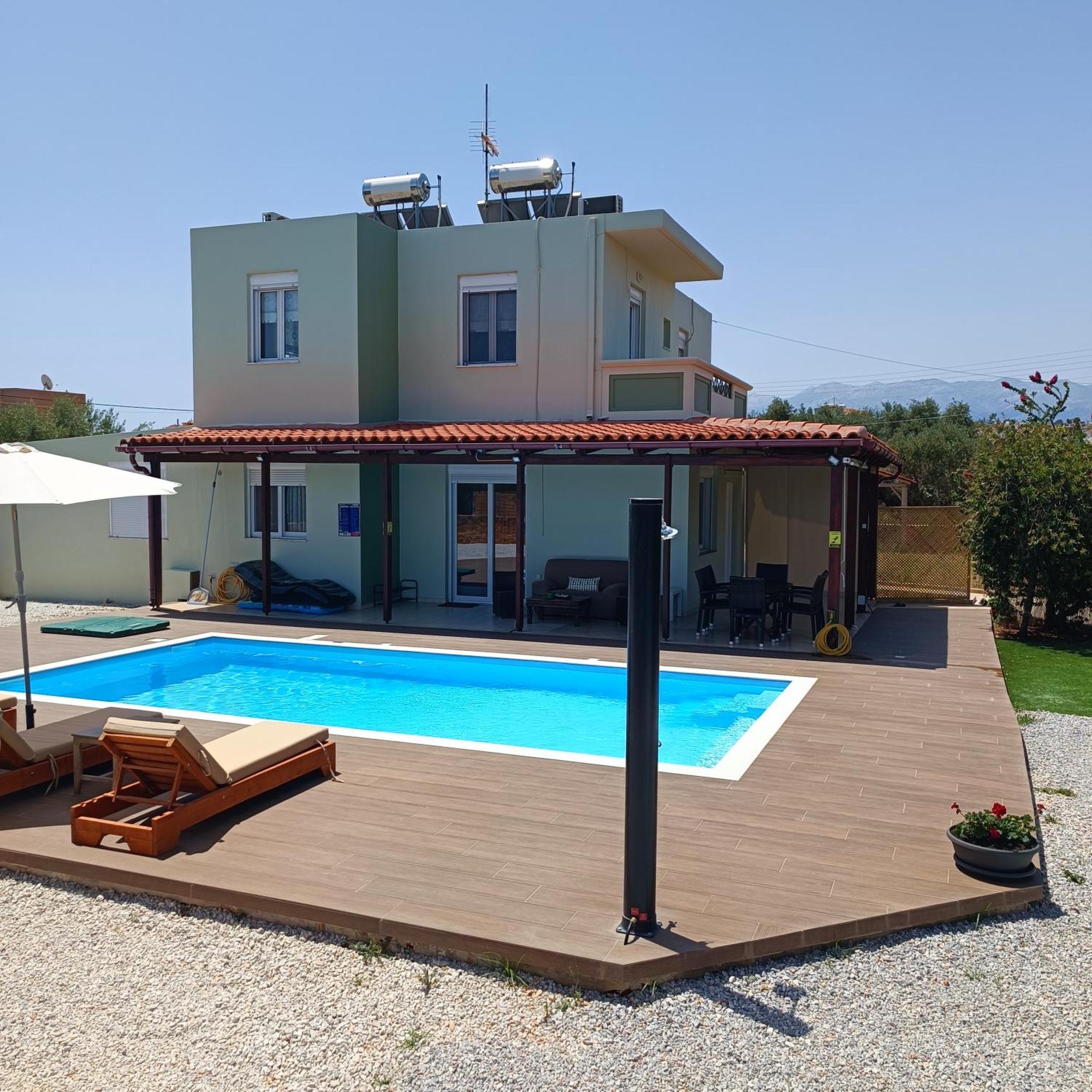 Drosoula Villa 3Bdr Private Swimming Pool 克拉法吉亚 外观 照片