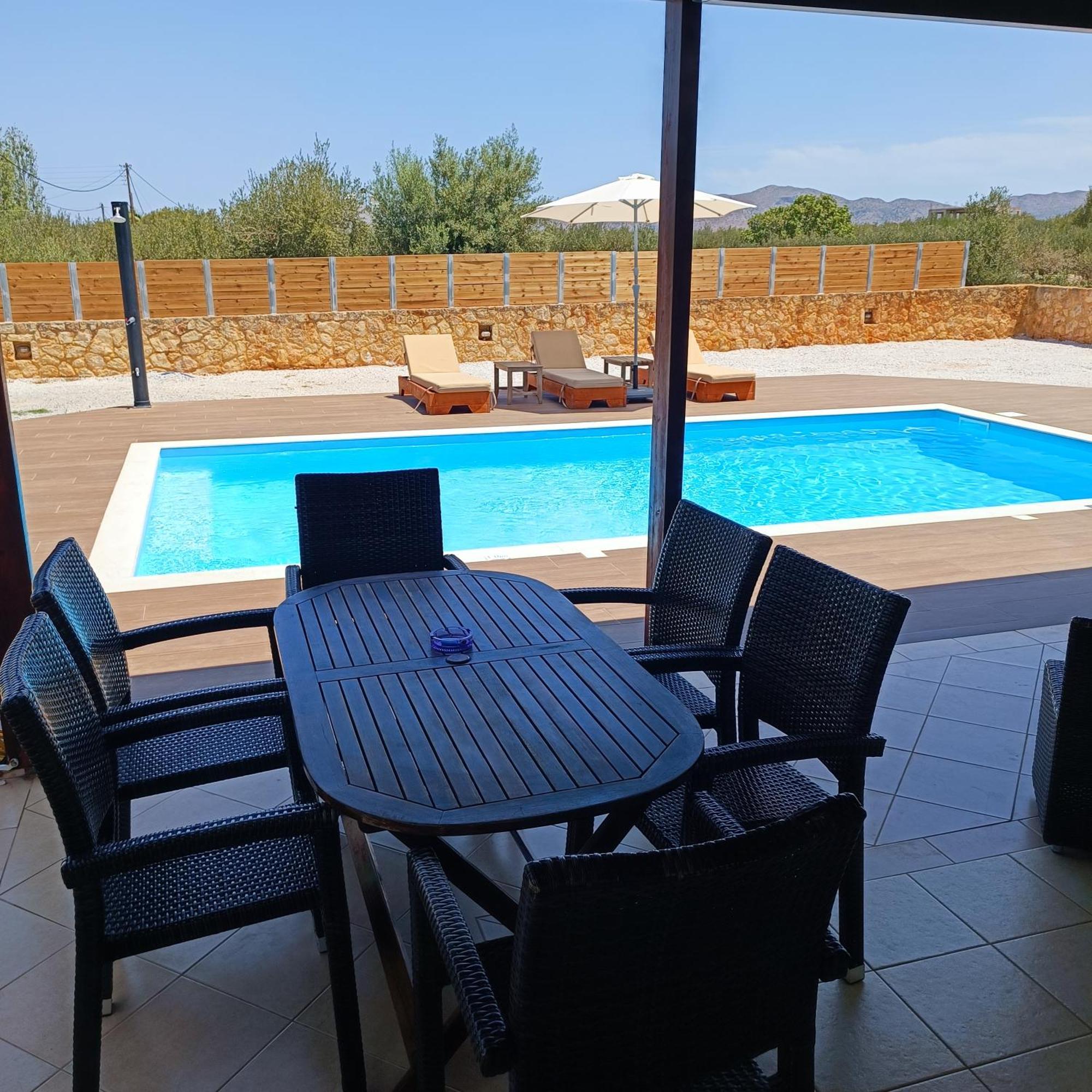 Drosoula Villa 3Bdr Private Swimming Pool 克拉法吉亚 外观 照片