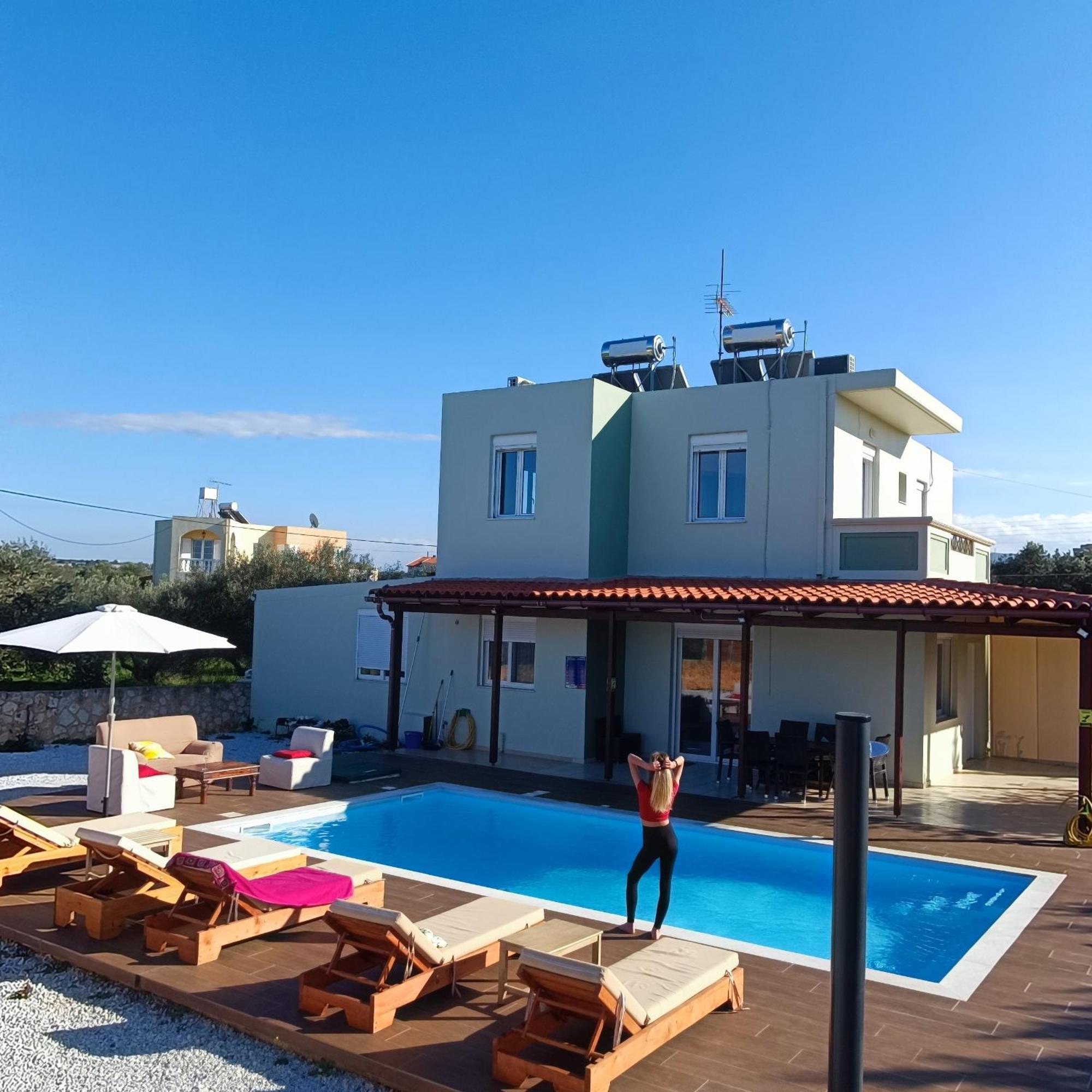 Drosoula Villa 3Bdr Private Swimming Pool 克拉法吉亚 外观 照片